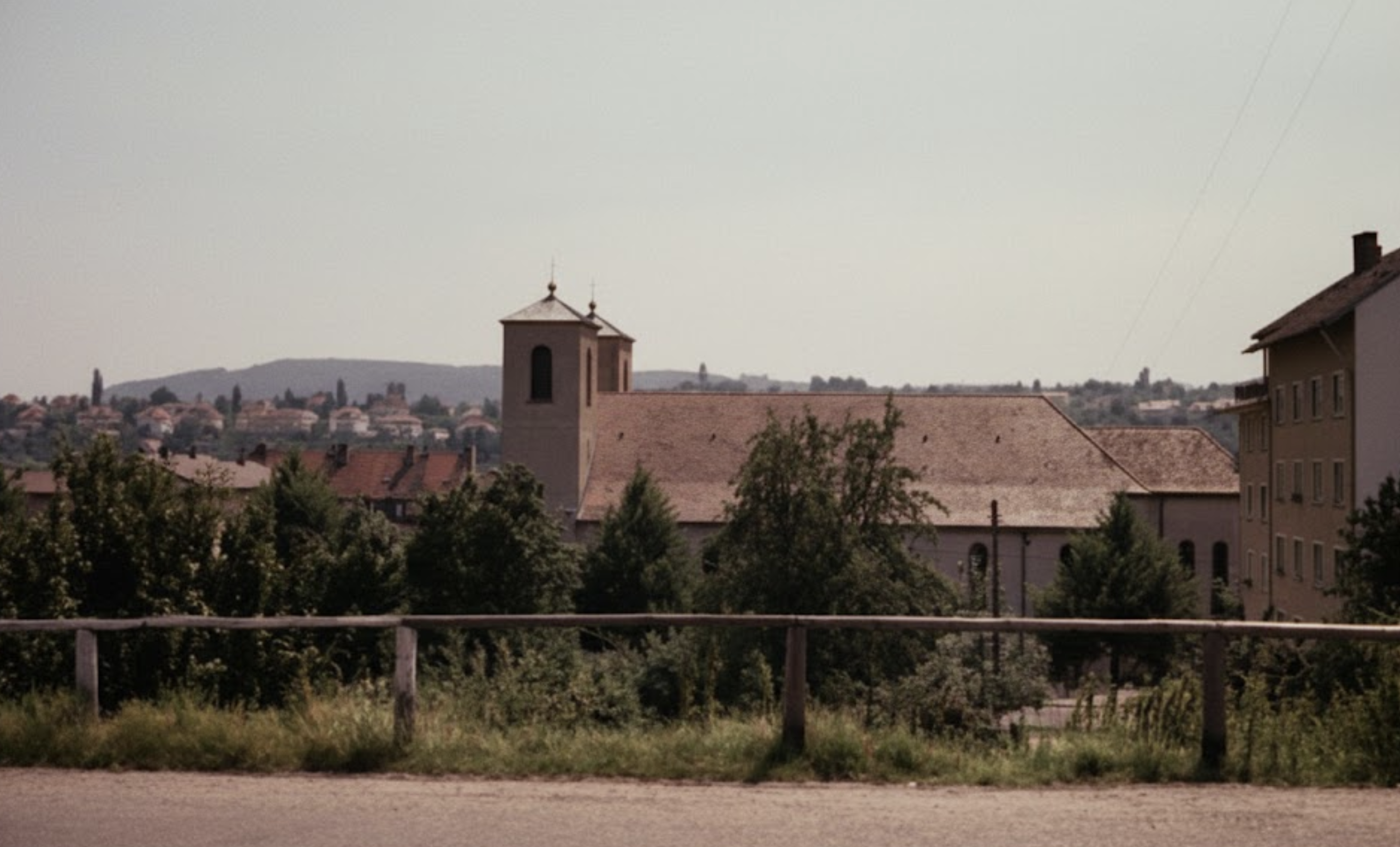 St. Antonius Kirche von Frankstraße Pforzheim - Die neue Kirche nach dem Abriss der Notkirche